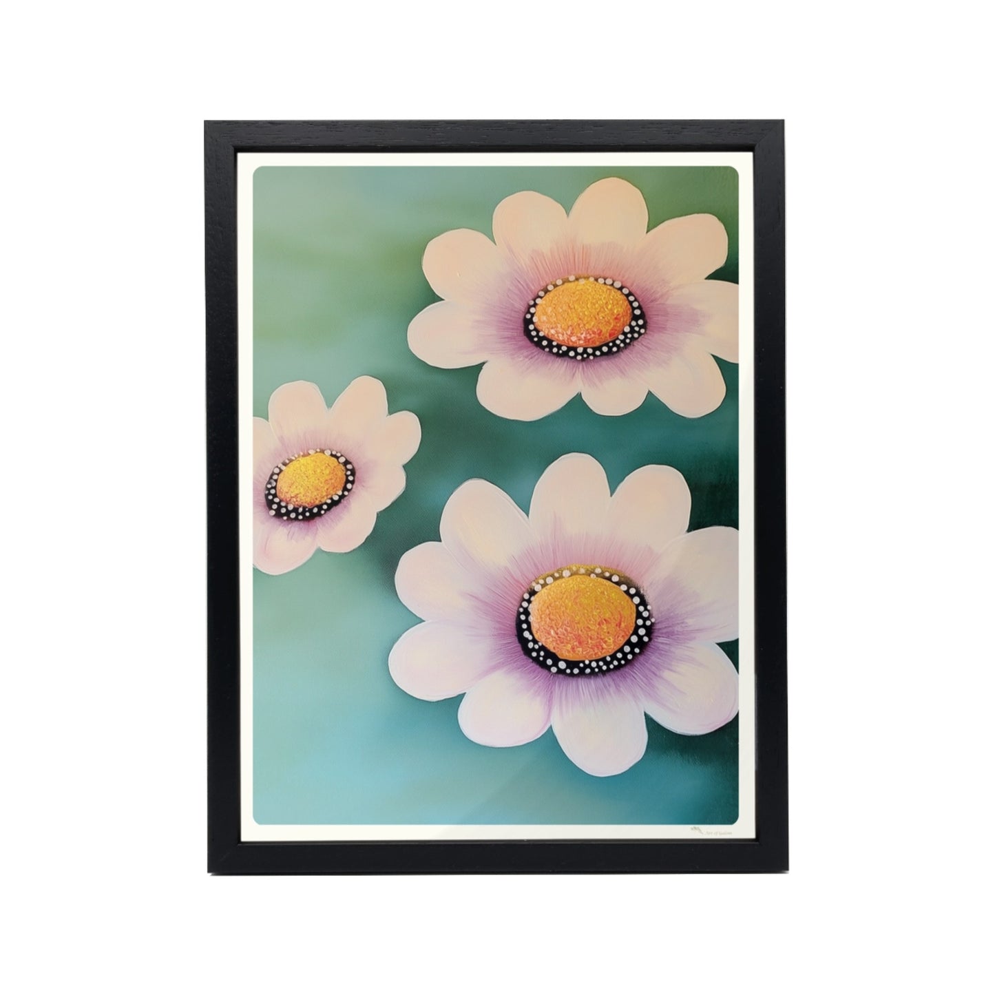 Colorful Flower Posters with frame