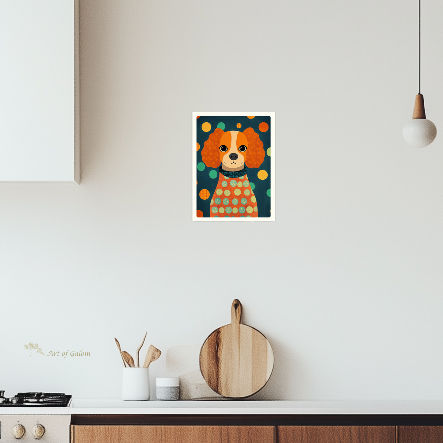 Mid-Century Modern Dogs: Series of 5 Posters