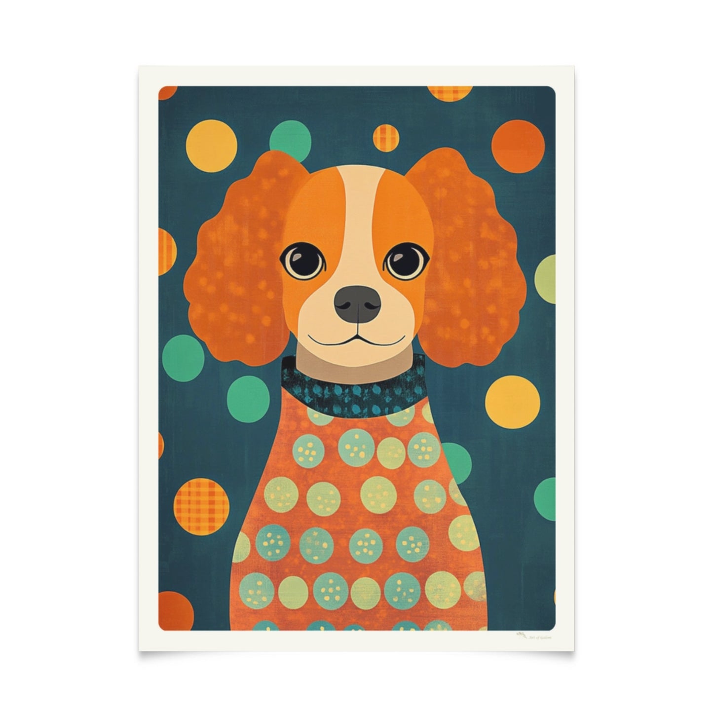 Mid-Century Modern Dogs: Series of 5 Posters
