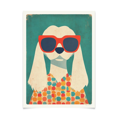 Mid-Century Modern Dogs: Series of 5 Posters