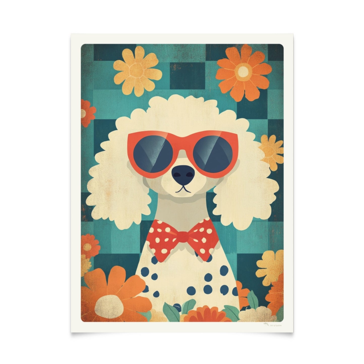 Mid-Century Modern Dogs: Series of 5 Posters
